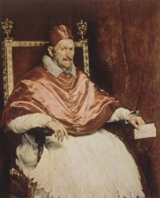 Diego Velazquez portrait of pope innocet x Norge oil painting art